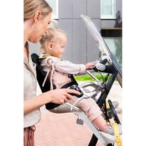 Bicycle child seat QIBBEL Air front (white)