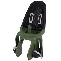 Bicycle child seat QIBBEL Air on rear carrier (dark green)