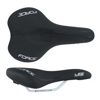 Bicycle saddle FORCE Lee Sport 260x170mm