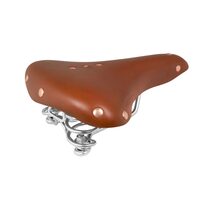Bicycle saddle FORCE Oxford Sport 265x210mm (brown)