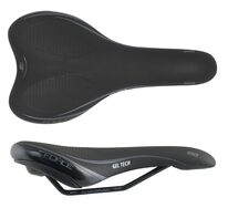 Bicycle saddle Force Rider GelTech 270x150mm