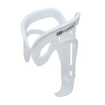 Bottle cage FORCE Lens (plastic, white matted)