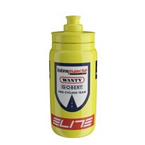 Bottle Elite Fly Teams Wanty-Gobert, 550ml (yellow)