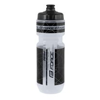 Bottle FORCE Ray 0,75l (transparent/black)