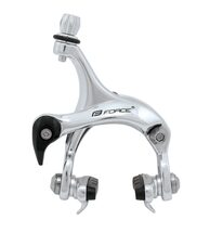 Brakes for road bicycle FORCE 39-49mm front+rear (aluminium, silver)
