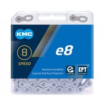 Цепь KMC E8 8s. 122L, E-Bike, 1/2x3/32