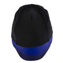 Classic cycling cap FORCE Brisk with visor (black/blue) L-XL