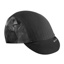 Classic cycling cap FORCE CORE with visor (black/grey) S-M