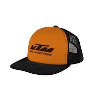 Kepurė KTM, su snapeliu (juoda/oranžinė) 58 cm
