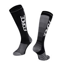 Compression socks FORCE 33-35 XXS-XS (black)