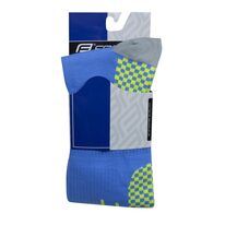 Compression socks FORCE Tessera (blue/fluorescent) 36-41 S-M