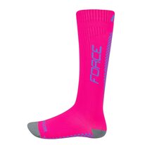 Compression socks FORCE Tessera (pink/purple) 36-41 S-M