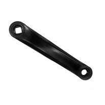 Crank arm 170mm, steel covered with plastic (black)