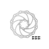 Disc brake rotor FORCE 160 mm, 6 holes (silver)