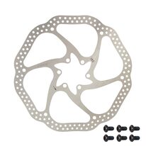 Disc brake rotor FORCE-3 180 mm, 6 holes (silver)