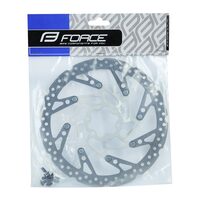 Disc brake rotor FORCE-5 180mm 6 holes (silver)