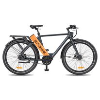 Электровелосипед Engwe P275 PRO, 27,5" (чёрный/оранжевый)