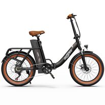 Elektrinis dviratis Huaming OneSport OT16, sulankstomas, 7G 20" (juoda)