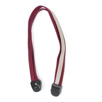 Elastic triple strap with plastic end caps for rear carrier (red)