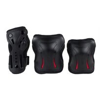 Elbow / knee / palm protector kit SFR ESSENTIALS TRIPPLE PAT SET M 