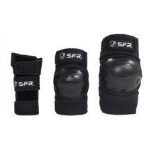 Elbow / knee / palm protector kit SFR YOUTH RAMP TRIPPLE PAT SET L