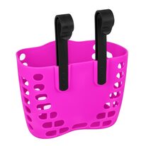 Front basket FORCE (plastic, pink)