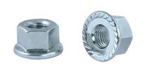 Front / Rear axle nut M10 with flange (1 pc)