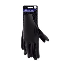 Gloves FORCE ASPECT neoprene S (black)