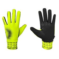 Gloves FORCE Extra spring/autumn (fluorescent) size L