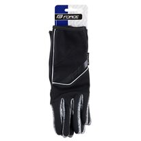 Gloves FORCE GALE softshell (black) S