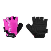 Gloves FORCE Kid II (black/pink) L