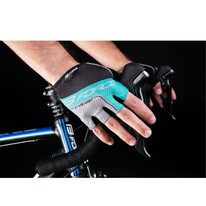 Gloves Force LINE (black/turquoise) XXL
