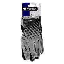 Gloves FORCE MTB Angle Summer (grey/black) L