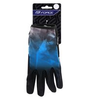 Gloves FORCE MTB CORE (blue) XXL