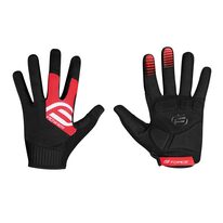 Gloves FORCE MTB Power (black/red) L