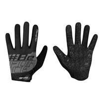 Gloves FORCE MTB Swipe Summer (black/grey) L