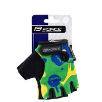 Gloves Force PLANETS (green/yellow) S