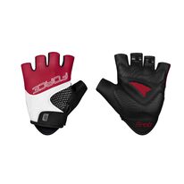 Gloves FORCE RAB 2 gel, (black/red/white) L