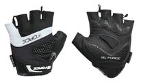 Gloves FORCE Rab (black/white) S