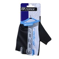 Gloves FORCE Radical (black/white/blue) L