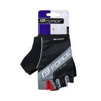 Gloves FORCE Rival (black/grey) S