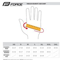 Gloves FORCE SECTOR (black/red) M
