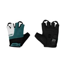 Gloves FORCE Sector Gel, L (black/blue)