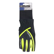 Gloves FORCE Ultra Tech winter (black/fluorescent) size XXL