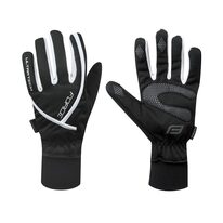 Gloves FORCE Ultra Tech winter (black/white) size L