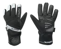 Gloves FORCE Warm winter (black) size S