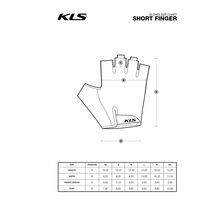 Gloves KLS Cutout, L (black)