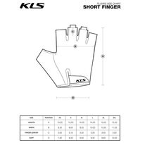 Gloves KLS Factor (turquoise ) L