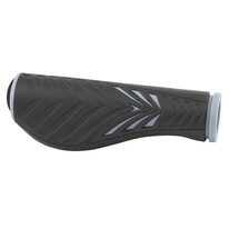 Grips rubber FORCE Ergo (black/grey) 125mm