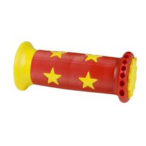 Grips STAR rubber kids OEM (red/yellow) 90mm